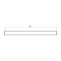 LED светильник влагозащищенный Eurolamp линейный 20W 3000-5000К IP40 Nice Light-20