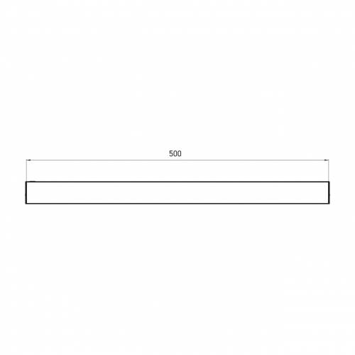 LED светильник влагозащищенный Eurolamp линейный 20W 3000-5000К IP40 Nice Light-20