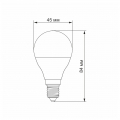 LED лампа Videx G45e 7W E14 4100K VL-G45e-07144