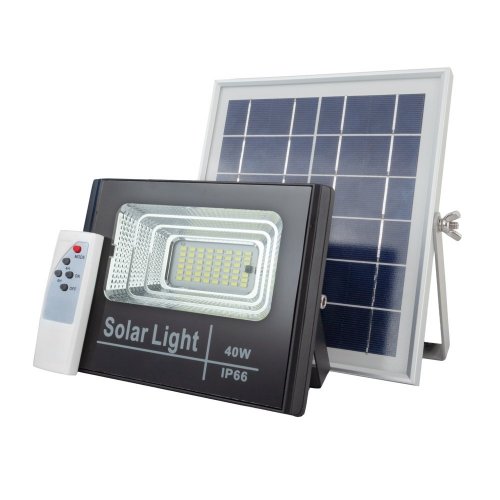 LED прожектор на солнечной батарее ALLTOP 40W 6000К IP66 0837A40-01 S0837ALT40WPR