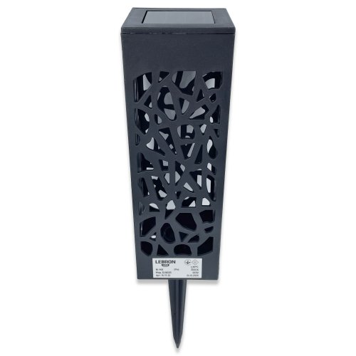 LED светильник садово-парковый Lebron L-SL-18203 на солнечной батарее 3000K IP44 15-17-33