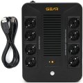 ИБП непрерывного действия Gear UPS 850VA 510W AVR 8Schuko plastic case RJ45+USB GU-850PLUS6 ИБП непрерывного действия Gear UPS 850VA 510W AVR 8Schuko plastic case RJ45+USB GU-850PLUS6