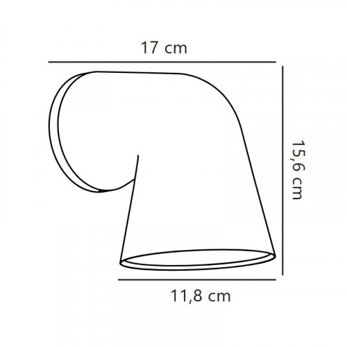 Уличный светильник Nordlux Front GU10 IP44 черный 46801003