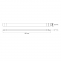 Линейный LED светильник Videx BN02 36W 4000/5000/6500K магистральный IP20 VL-BN02-3612CW Линейный LED светильник Videx BN02 36W 4000/5000/6500K магистральный IP20 VL-BN02-3612CW