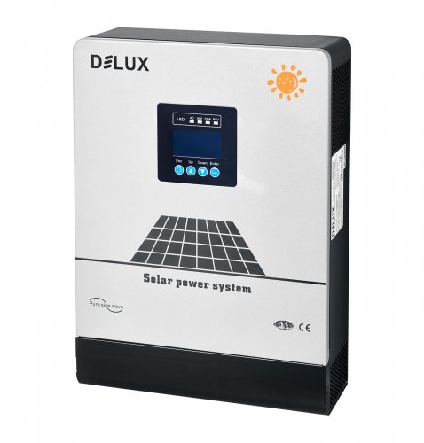 Інвертор Delux NKH-5KW 5000Вт гібридний сонячний з функцією заряду 90021795