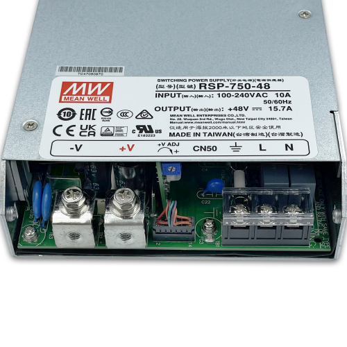 Блок питания Mean Well 753.6W 15.7A 48V RSP-750-48