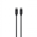 Кабель з'єднувальний зарядний HAVIT USB-C - USB-C PD60W 3A 1м Black HV-CB303C