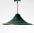 Подвесной светильник PikArt зеленая патина 1139-3