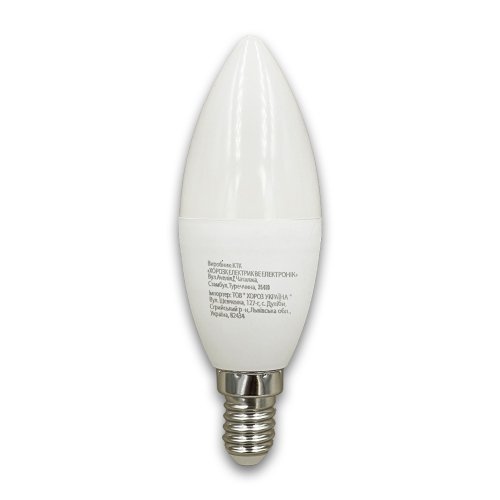 Світлодіодна LED лампа Horoz свічка ULTRA-10 10W E14 3000K 001-003-0010-020
