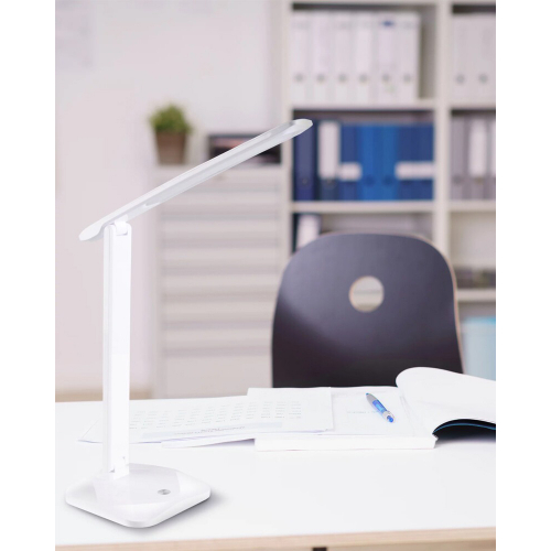 Настільна LED лампа Goldlux Toledo USB 8W 3000K/4000K/6500K білий 316660