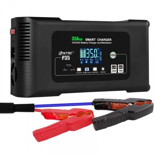 Импульсное зарядное устройство для аккумуляторов HTRC P35 12-24V 35A HTRC-P35