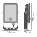 Світлодіодний прожектор Ledvance Floodlight Essential Sensor 10W 4000K IP65 з датчиком руху 4058075768215