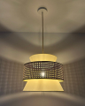 Подвесной светильник Goldlux Grenada E27 бежевый 330482