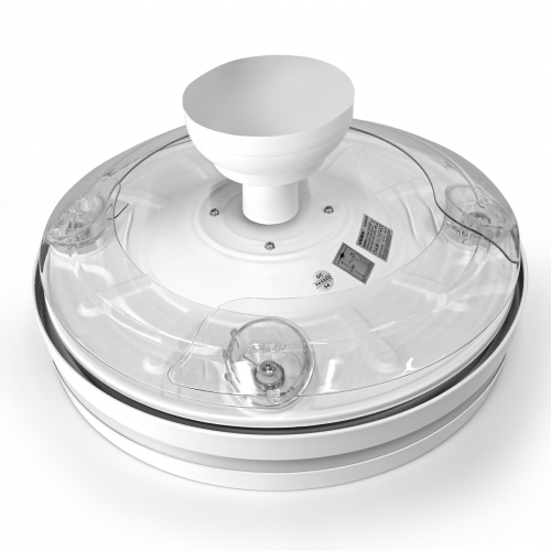 LED светильник Videx CLF06 60W 3000/4200/6000K с вентилятором белый VL-CLF06-60CW