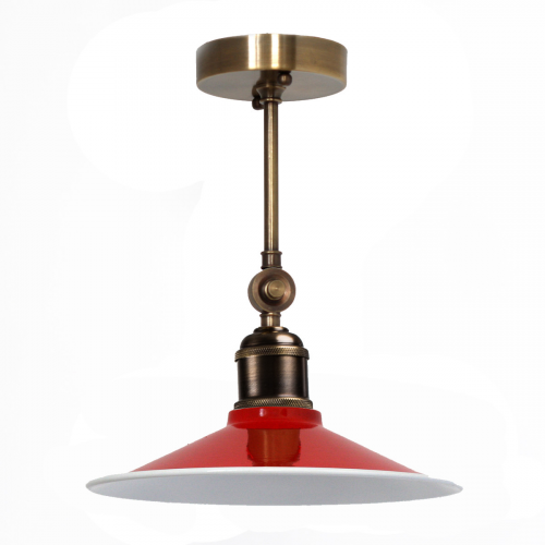 Подвесной светильник красно-белый PikArt 340