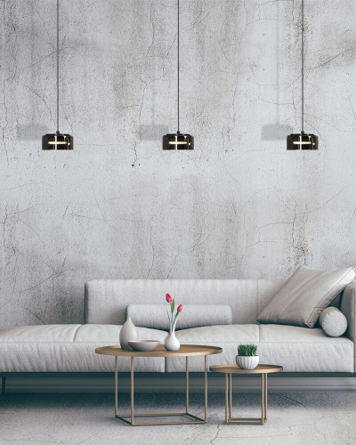 Подвесной светильник Goldlux Ofelia GX53 4000K черный 331267