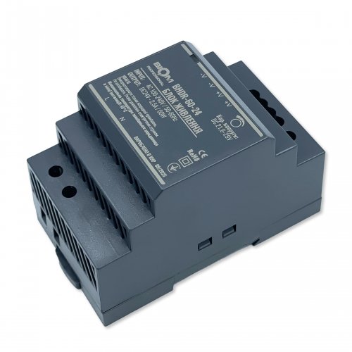Блок питания Biom на DIN-рейку 60W 2.5A 24V BHDR-60-24