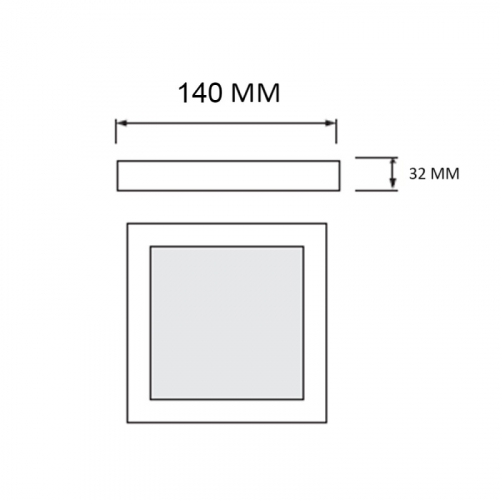 Точковий LED світильник Horoz SELENA-12 12W 3000/4000/6500К чорний 016-084-0012-020