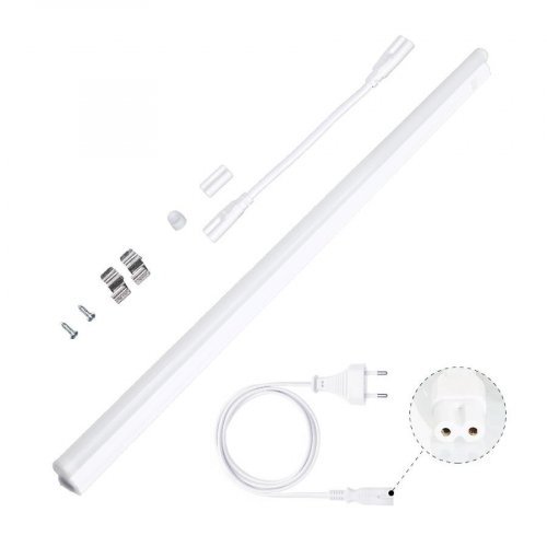 Лінійний LED світильник інтегрований EVROLIGHT IТ-5-900 12W 6400K з вимикачем 000056898