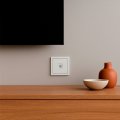 Розетка Ardero ER141TV-W Soft одинарна телевізійна біла 8633 Розетка Ardero ER141TV-W Soft одинарна телевізійна біла 8633