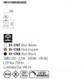 Настольная LED лампа REDO SMARTER TABBY 2.5W 3000К 148лм 01-1748