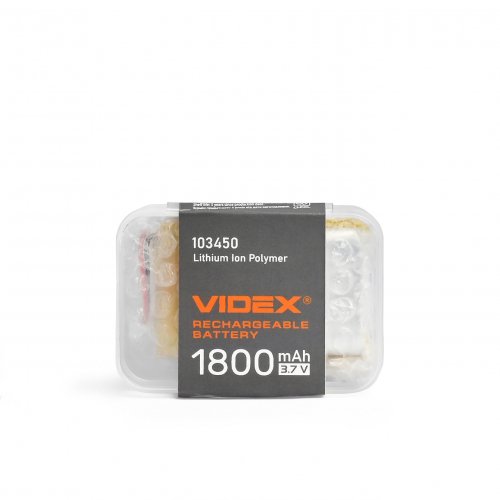 Аккумулятор Videx Li-pol 1800mAh 3.7V VLF-B103450-18