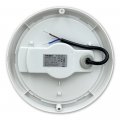 LED светильник с датчиком ИК IP54 Videx ЖКХ круглый сенсорный 12W 5000K VL-BHR-125W-SP