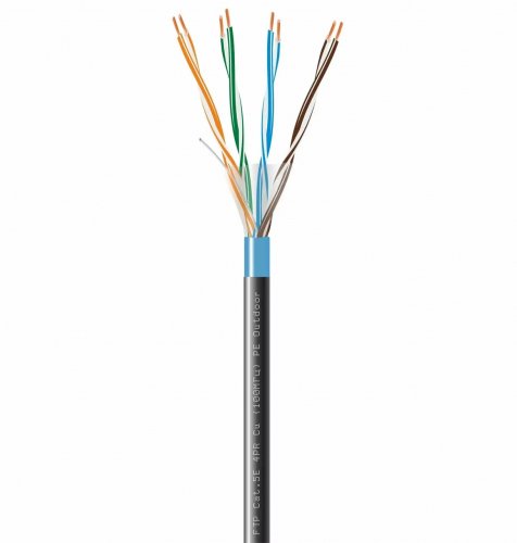 Вита пара Dialan FTP Сat.5Е 4PR Cu (200МГц) PE Outdoor (100м) 004079