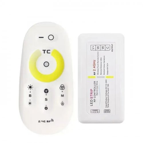 Диммер Prolum ССТ RF 18A 12-24V TOUCH для светодиодной ленты с креплением 401014