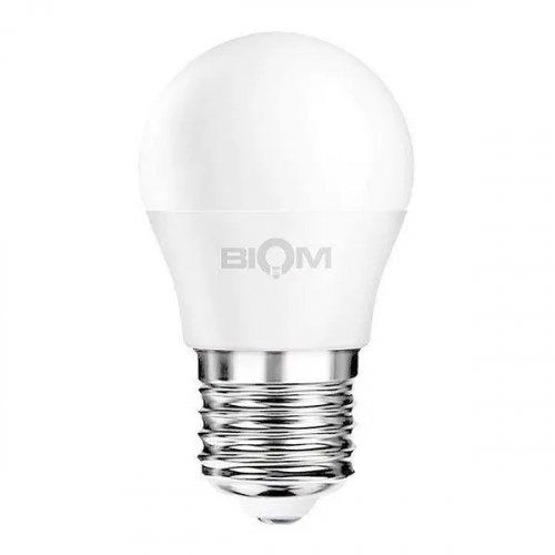 Світлодіодна лампа Biom G45 9W E27 4500K BT-584 12229