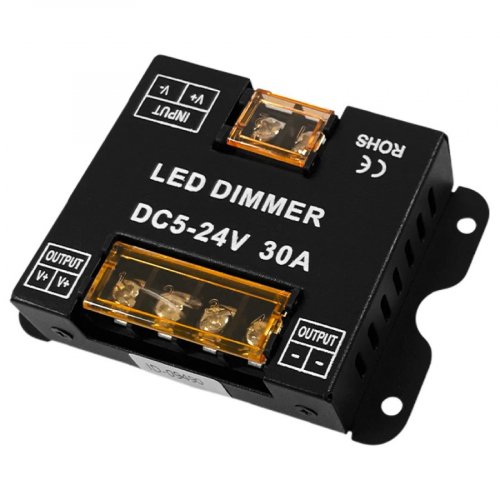 Димер з пультом Biom 30A 360W 5-24V Touch RF (15А*2 канала) D-30A-Touch-V2-W 25594