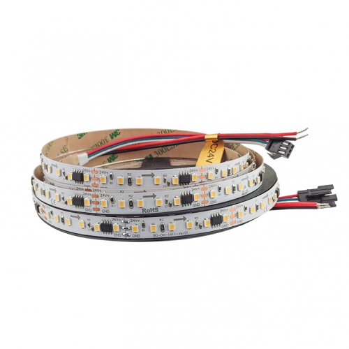 LED стрічка BestLux SMD2835 120шт/м 18W/м IP20 24V chip SM16703 (4000-4300К) 19724