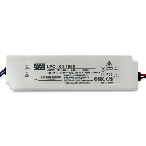 Блок живлення драйвер Mean Well 100W 48~96V 1050mA LPC-100-1050