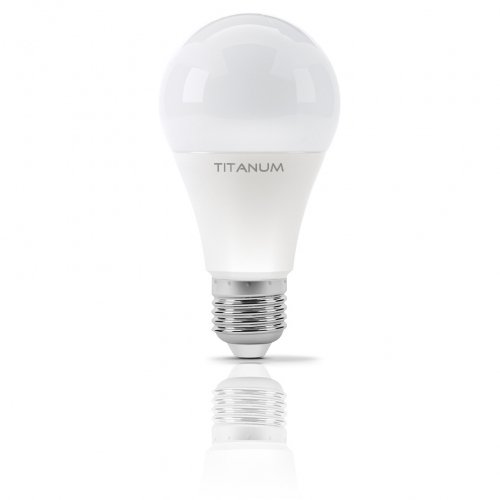 Світлодіодна LED лампа Titanum A65 15W E27 4100K TLA6515274