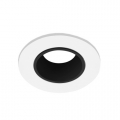 Cветильник точечный Feron DL0375 поворотный под лампу MR16/G5.3 белый-черный без лампы (01784) 7145
