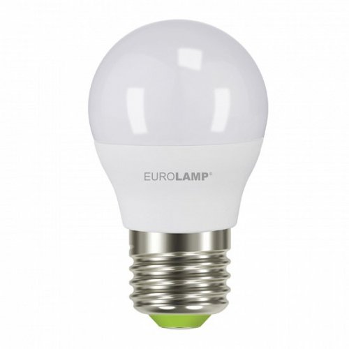 Світлодіодна лампа Eurolamp ЕCО серія "P" G45 5W E27 4000K LED-G45-05274(P)
