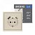 Розетка Ardero Soft ER123USB-C USB-A + USB-C 20W одинарная с заземлением шампань 8680