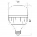 LED лампа Titanum A138 50W E27 6500К TL-HA138-50276