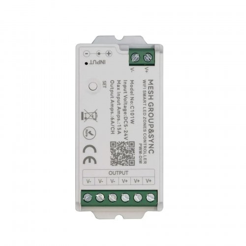 Диммер Prolum Mesh Wi-Fi 4-Zone 5-24V 15A TUYA HomeLink 404028