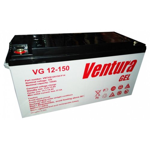 Акумуляторна батарея Ventura 12В 150А*г VG 12-150 Gel