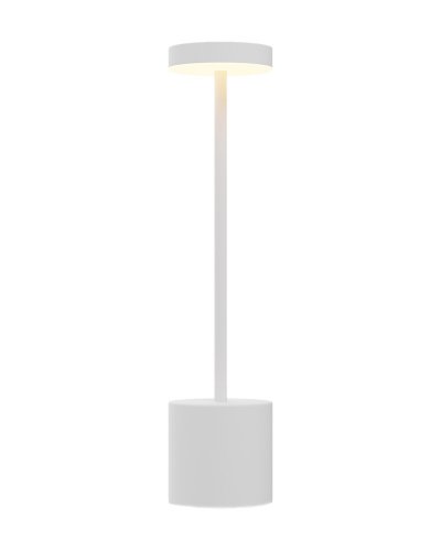 Настольная LED лампа аккумуляторная Kloodi 5W 2700K/4000K/6500K IP20 белый TA-5V UNO CCT WH