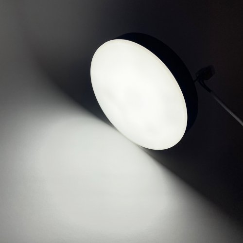 LED світильник накладний Biom 18W 5000К IP40 круглий чорний NL-2-R18-B-5 25796