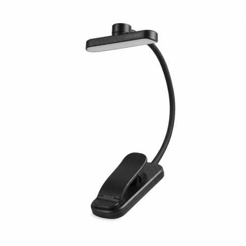 Настольная LED лампа аккумуляторная Videx 0.7W 3000/4000/6500K черная VL-NL134B