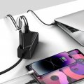 Сетевое зарядное устройство Baseus Wall Charger GaN5 Pro 65W 2xUSB-C+USB 1155 Сетевое зарядное устройство Baseus Wall Charger GaN5 Pro 65W 2xUSB-C+USB 1155