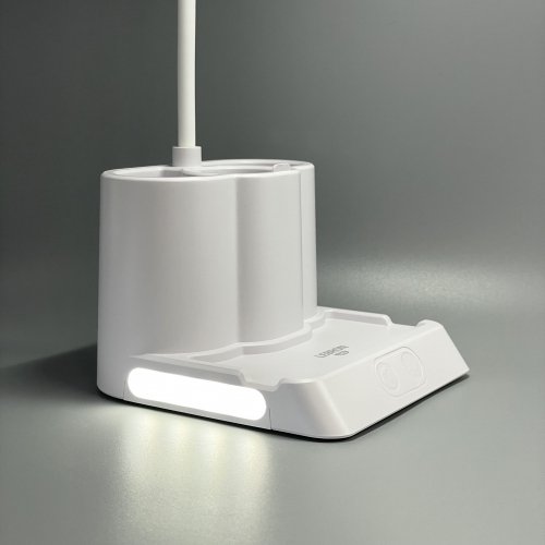 Настільна LED лампа акумуляторна Lebron L-TL-7603 гнучка 5W 3000-6500K білий 15-13-41