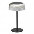 Настольная LED лампа Goldlux Trypolis аккумуляторная уличная 2W 2700K IP44 USB черная 329912