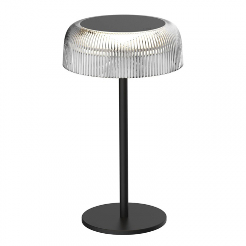 Настольная LED лампа Goldlux Trypolis аккумуляторная уличная 2W 2700K IP44 USB черная 329912