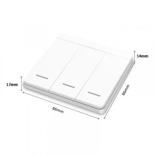 Радио контроллер Prolum SPI MONO color выключатель 3кл 12-24V 2048pix 402047