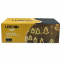 LED гирлянда Lebron штора елка с игрушкой 2.7x0.54м 145LED 230В желтая 15-18-93 LED гирлянда Lebron штора елка с игрушкой 2.7x0.54м 145LED 230В желтая 15-18-93