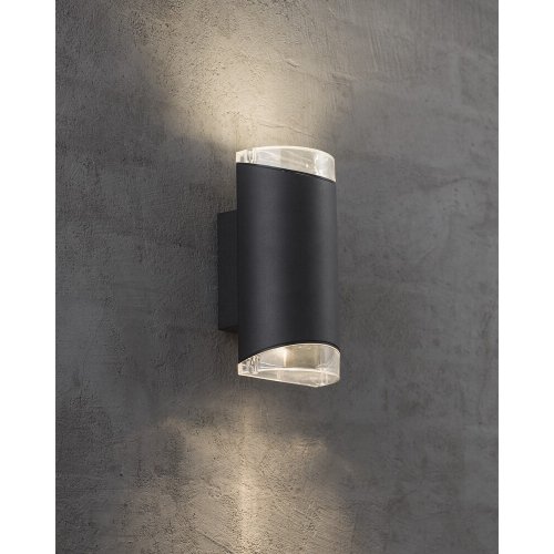 Вуличний світильник Nordlux Arn GU10 IP44 під 2 лампи чорний 45481003